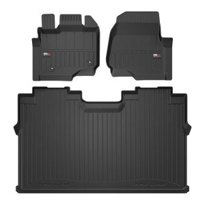 Ford F-150 Floor Mat - Omac - Proline Premium TPE - Black - '15-'24 Ford F-150 Floor Mat - Omac - Proline Premium TPE - Black - '15-'24